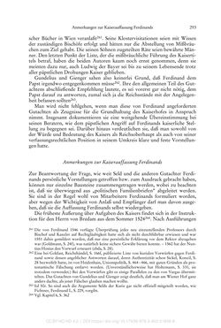 Image of the Page - 293 - in Ferdinand I. als Kaiser - Politik und Herrscherauffassung des Nachfolgers Karls V.