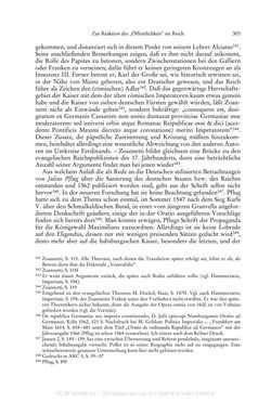 Image of the Page - 305 - in Ferdinand I. als Kaiser - Politik und Herrscherauffassung des Nachfolgers Karls V.