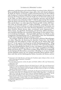 Image of the Page - 305 - in Ferdinand I. als Kaiser - Politik und Herrscherauffassung des Nachfolgers Karls V.