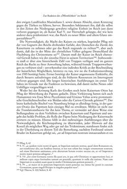 Image of the Page - 307 - in Ferdinand I. als Kaiser - Politik und Herrscherauffassung des Nachfolgers Karls V.
