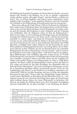 Image of the Page - 320 - in Ferdinand I. als Kaiser - Politik und Herrscherauffassung des Nachfolgers Karls V.