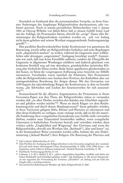 Image of the Page - 331 - in Ferdinand I. als Kaiser - Politik und Herrscherauffassung des Nachfolgers Karls V.