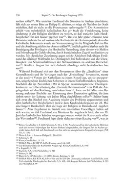 Bild der Seite - 338 - in Ferdinand I. als Kaiser - Politik und Herrscherauffassung des Nachfolgers Karls V.