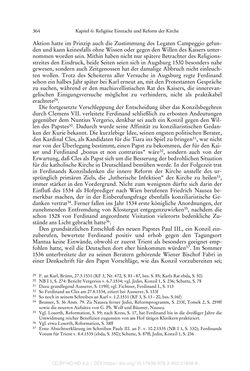 Image of the Page - 364 - in Ferdinand I. als Kaiser - Politik und Herrscherauffassung des Nachfolgers Karls V.