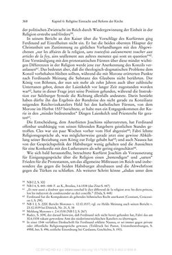 Image of the Page - 368 - in Ferdinand I. als Kaiser - Politik und Herrscherauffassung des Nachfolgers Karls V.