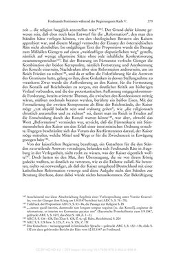 Bild der Seite - 379 - in Ferdinand I. als Kaiser - Politik und Herrscherauffassung des Nachfolgers Karls V.