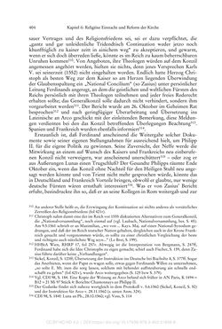 Image of the Page - 404 - in Ferdinand I. als Kaiser - Politik und Herrscherauffassung des Nachfolgers Karls V.