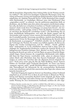 Image of the Page - 411 - in Ferdinand I. als Kaiser - Politik und Herrscherauffassung des Nachfolgers Karls V.