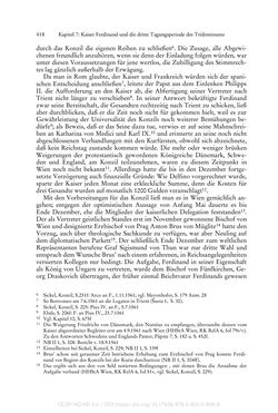 Image of the Page - 418 - in Ferdinand I. als Kaiser - Politik und Herrscherauffassung des Nachfolgers Karls V.