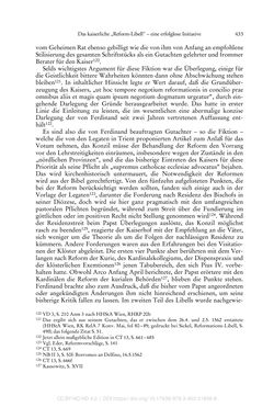 Image of the Page - 433 - in Ferdinand I. als Kaiser - Politik und Herrscherauffassung des Nachfolgers Karls V.