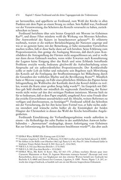Image of the Page - 474 - in Ferdinand I. als Kaiser - Politik und Herrscherauffassung des Nachfolgers Karls V.