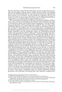 Image of the Page - 485 - in Ferdinand I. als Kaiser - Politik und Herrscherauffassung des Nachfolgers Karls V.