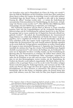 Image of the Page - 493 - in Ferdinand I. als Kaiser - Politik und Herrscherauffassung des Nachfolgers Karls V.