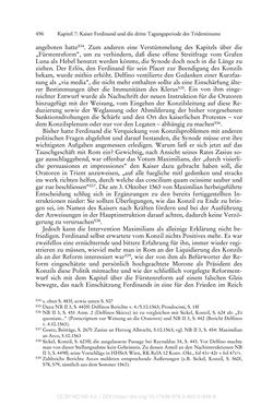 Image of the Page - 496 - in Ferdinand I. als Kaiser - Politik und Herrscherauffassung des Nachfolgers Karls V.