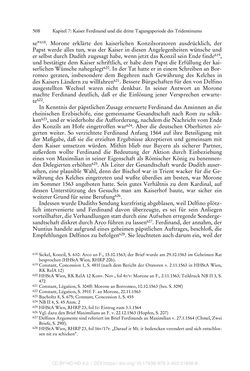 Image of the Page - 508 - in Ferdinand I. als Kaiser - Politik und Herrscherauffassung des Nachfolgers Karls V.