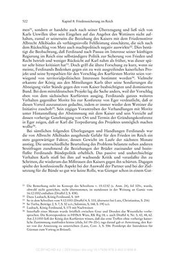 Image of the Page - 522 - in Ferdinand I. als Kaiser - Politik und Herrscherauffassung des Nachfolgers Karls V.