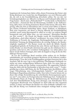 Image of the Page - 535 - in Ferdinand I. als Kaiser - Politik und Herrscherauffassung des Nachfolgers Karls V.