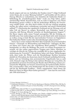 Bild der Seite - 538 - in Ferdinand I. als Kaiser - Politik und Herrscherauffassung des Nachfolgers Karls V.