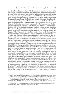 Bild der Seite - 561 - in Ferdinand I. als Kaiser - Politik und Herrscherauffassung des Nachfolgers Karls V.