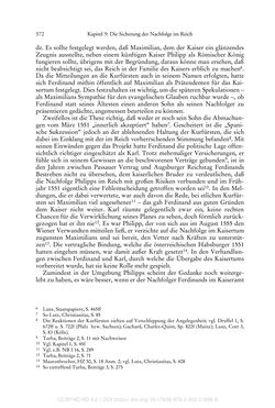 Image of the Page - 572 - in Ferdinand I. als Kaiser - Politik und Herrscherauffassung des Nachfolgers Karls V.