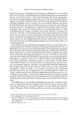 Image of the Page - 576 - in Ferdinand I. als Kaiser - Politik und Herrscherauffassung des Nachfolgers Karls V.