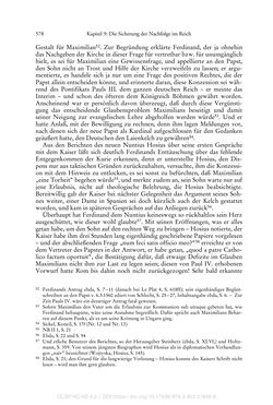 Image of the Page - 578 - in Ferdinand I. als Kaiser - Politik und Herrscherauffassung des Nachfolgers Karls V.