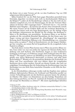 Image of the Page - 591 - in Ferdinand I. als Kaiser - Politik und Herrscherauffassung des Nachfolgers Karls V.