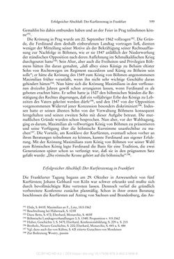 Image of the Page - 599 - in Ferdinand I. als Kaiser - Politik und Herrscherauffassung des Nachfolgers Karls V.