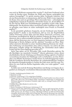 Image of the Page - 603 - in Ferdinand I. als Kaiser - Politik und Herrscherauffassung des Nachfolgers Karls V.
