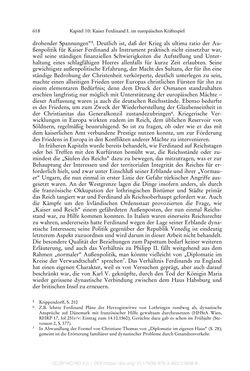 Image of the Page - 618 - in Ferdinand I. als Kaiser - Politik und Herrscherauffassung des Nachfolgers Karls V.