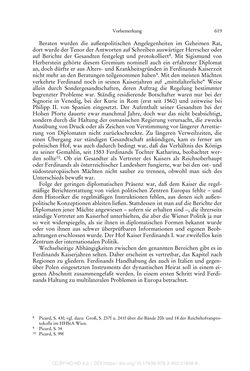 Image of the Page - 619 - in Ferdinand I. als Kaiser - Politik und Herrscherauffassung des Nachfolgers Karls V.