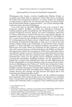 Image of the Page - 620 - in Ferdinand I. als Kaiser - Politik und Herrscherauffassung des Nachfolgers Karls V.