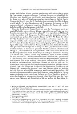 Image of the Page - 622 - in Ferdinand I. als Kaiser - Politik und Herrscherauffassung des Nachfolgers Karls V.