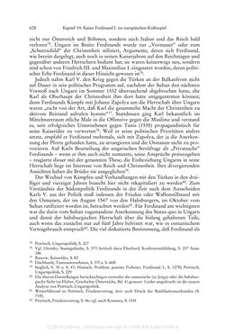 Bild der Seite - 628 - in Ferdinand I. als Kaiser - Politik und Herrscherauffassung des Nachfolgers Karls V.