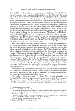 Image of the Page - 630 - in Ferdinand I. als Kaiser - Politik und Herrscherauffassung des Nachfolgers Karls V.