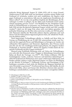 Image of the Page - 631 - in Ferdinand I. als Kaiser - Politik und Herrscherauffassung des Nachfolgers Karls V.