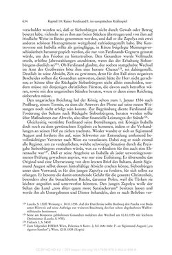 Image of the Page - 634 - in Ferdinand I. als Kaiser - Politik und Herrscherauffassung des Nachfolgers Karls V.