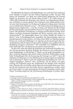 Image of the Page - 638 - in Ferdinand I. als Kaiser - Politik und Herrscherauffassung des Nachfolgers Karls V.