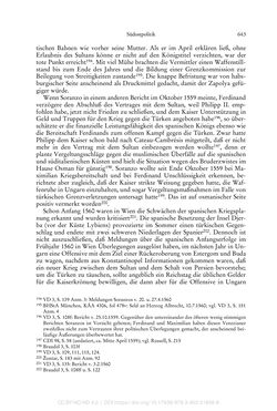 Image of the Page - 643 - in Ferdinand I. als Kaiser - Politik und Herrscherauffassung des Nachfolgers Karls V.