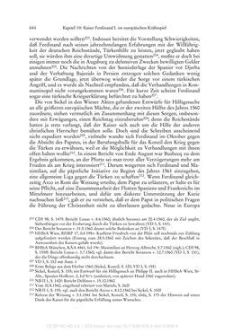 Image of the Page - 644 - in Ferdinand I. als Kaiser - Politik und Herrscherauffassung des Nachfolgers Karls V.