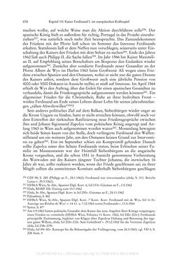 Image of the Page - 650 - in Ferdinand I. als Kaiser - Politik und Herrscherauffassung des Nachfolgers Karls V.