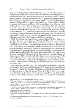 Image of the Page - 658 - in Ferdinand I. als Kaiser - Politik und Herrscherauffassung des Nachfolgers Karls V.