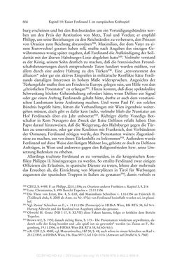 Image of the Page - 666 - in Ferdinand I. als Kaiser - Politik und Herrscherauffassung des Nachfolgers Karls V.