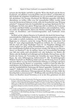 Image of the Page - 670 - in Ferdinand I. als Kaiser - Politik und Herrscherauffassung des Nachfolgers Karls V.