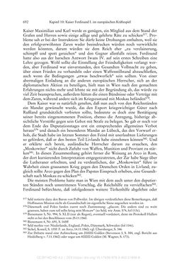 Image of the Page - 692 - in Ferdinand I. als Kaiser - Politik und Herrscherauffassung des Nachfolgers Karls V.
