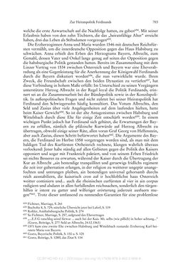 Image of the Page - 703 - in Ferdinand I. als Kaiser - Politik und Herrscherauffassung des Nachfolgers Karls V.