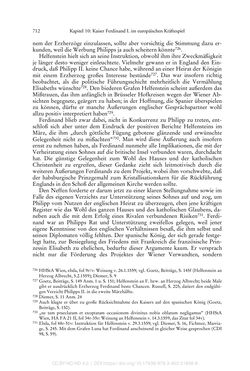 Image of the Page - 712 - in Ferdinand I. als Kaiser - Politik und Herrscherauffassung des Nachfolgers Karls V.