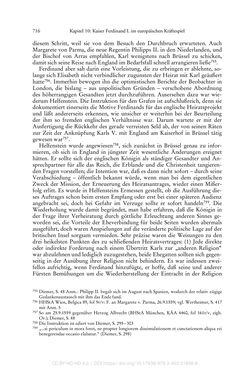 Image of the Page - 716 - in Ferdinand I. als Kaiser - Politik und Herrscherauffassung des Nachfolgers Karls V.