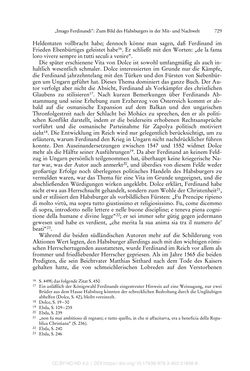 Image of the Page - 729 - in Ferdinand I. als Kaiser - Politik und Herrscherauffassung des Nachfolgers Karls V.