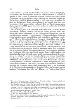 Image of the Page - 730 - in Ferdinand I. als Kaiser - Politik und Herrscherauffassung des Nachfolgers Karls V.